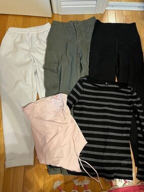 Clearance bundle of clothing with damages and imperfections - XS and Small